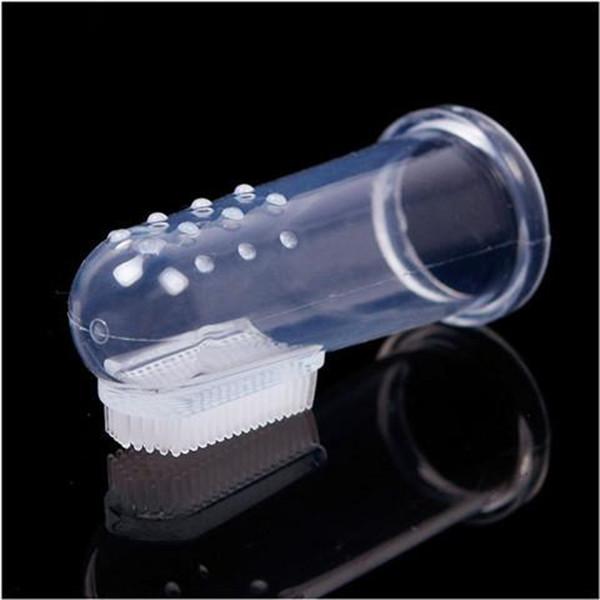 10pcs Soft Baby Silicon Finger Tooth Brush Massager
